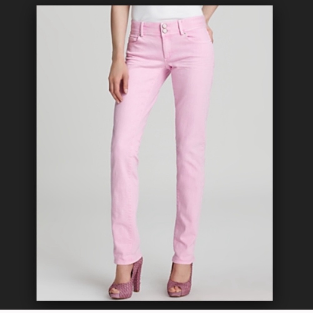 Lilly Pulitzer Worth Straight Jeans Pink Size 2